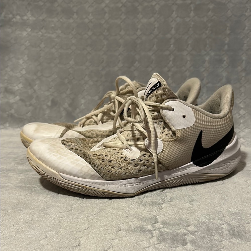 White Nike Volleyball Shoes